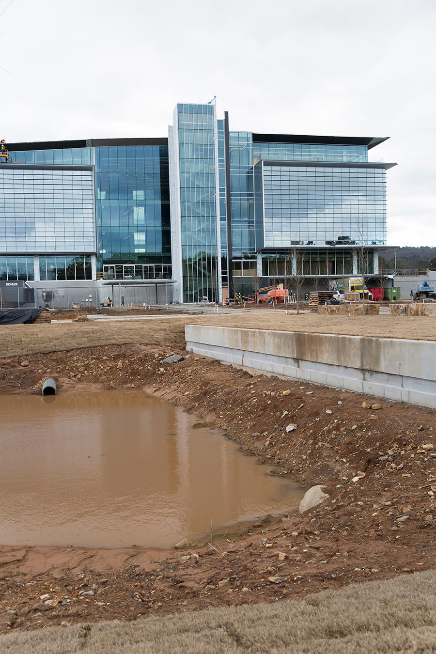 Bank OZK Headquarters Garrett Excavating